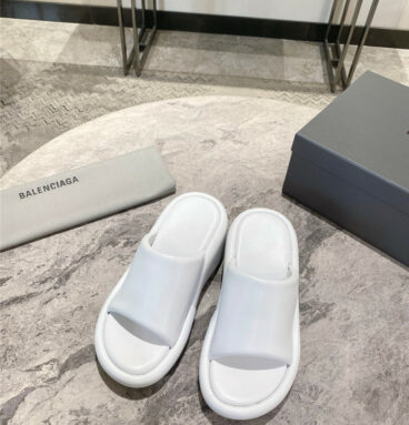 Balenciaga Summer New Platform Wedge Slippers