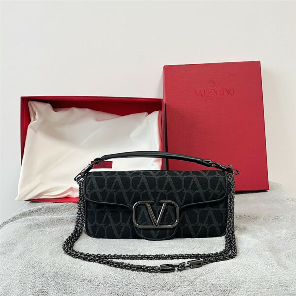 valentino V logo Mini Locò bag in calfskin
