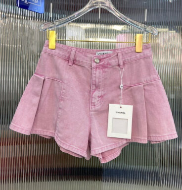 Chanel fashion all-match denim skirt pants