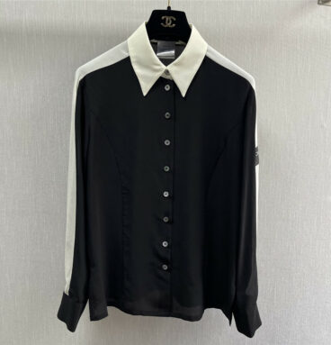 Chanel new color contrast shirt
