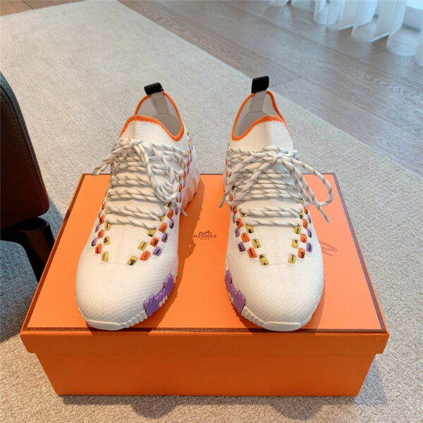 Hermès early spring couple casual shoes