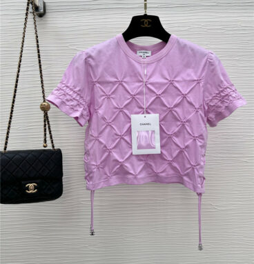 chanel classic round neck T-shirt