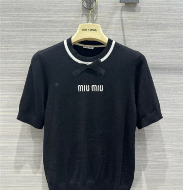 miumiu trendy display fine wool top