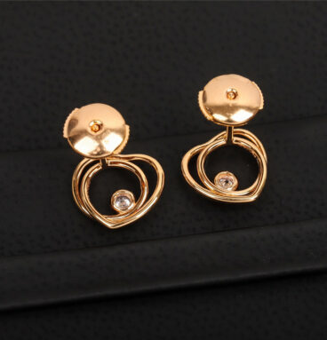 Hermès Heart Stud Earrings