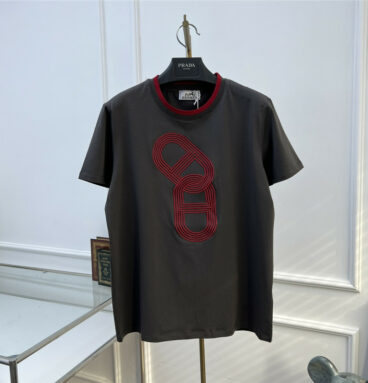 Hermès embroidered print T-shirt