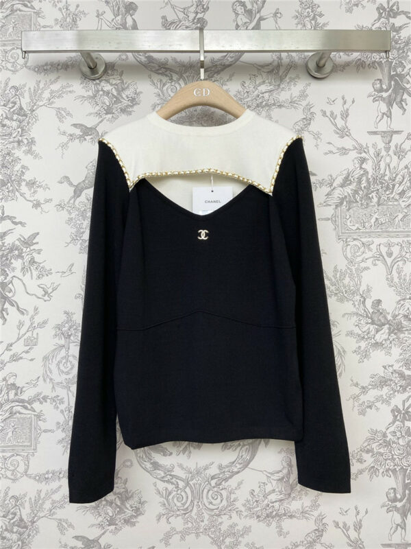 Chanel early spring new knitted top