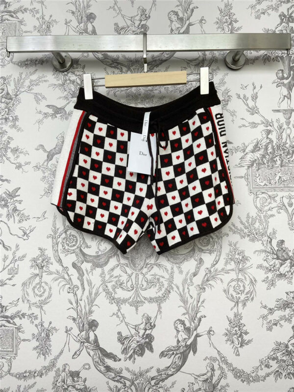Dior early spring new knitted shorts