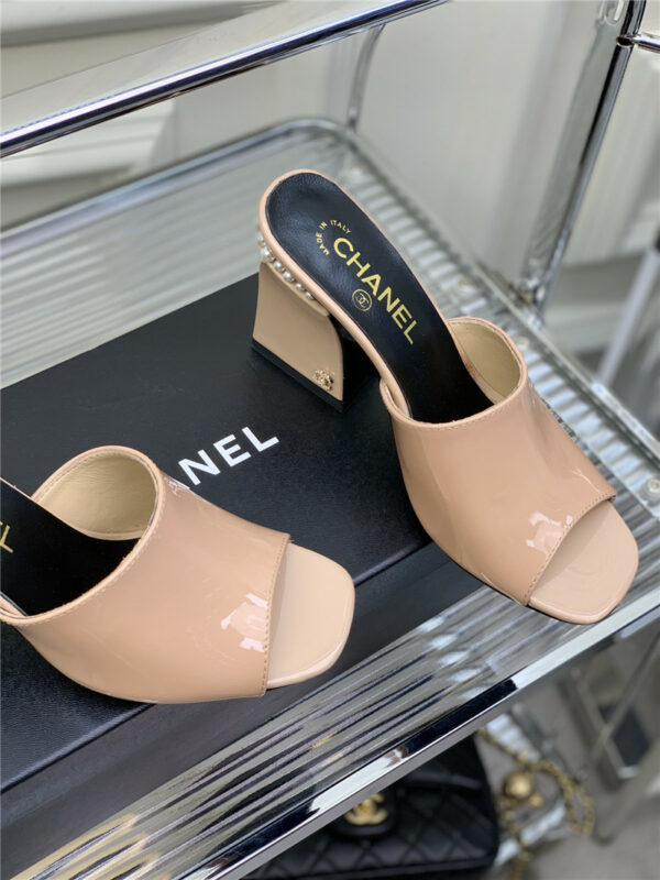Chanel advanced handmade high-heeled sandals
