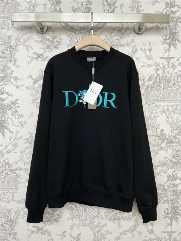 dior early spring new round neck sweater