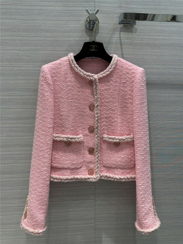 Chanel Cherry Blossom Pink Classic Box Jacket