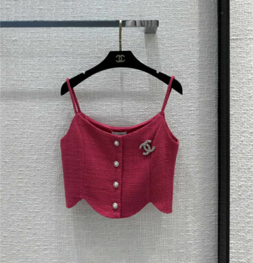 Chanel early spring new soft tweed camisole