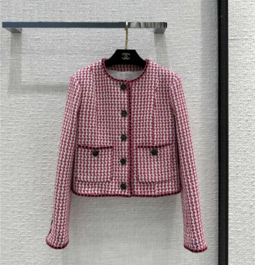Chanel early spring new soft tweed fabric jacket