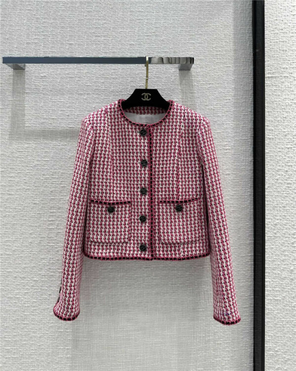 Chanel early spring new soft tweed fabric jacket