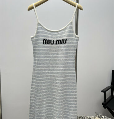 miumiu age-reducing temperament suspender dress