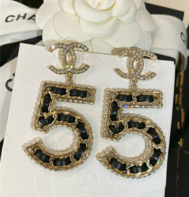 Chanel No. 5 commemorative earrings