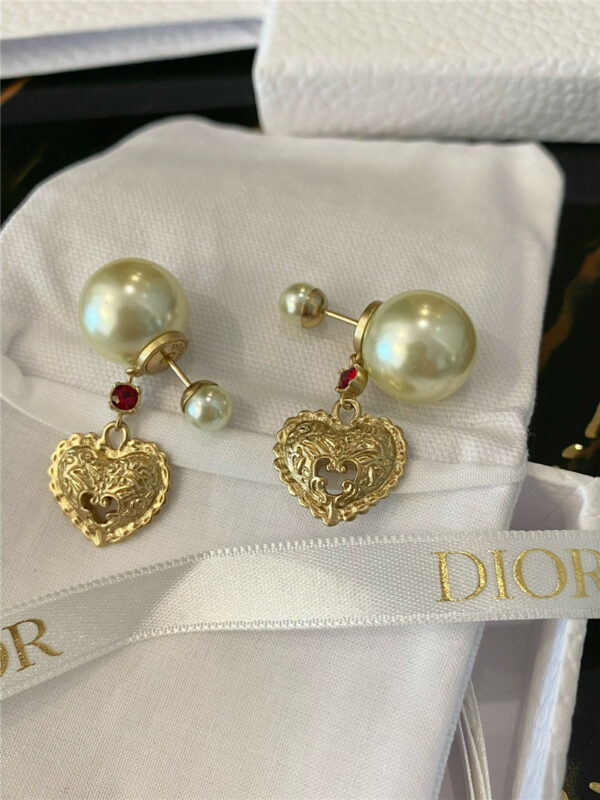 dior limited edition earrings