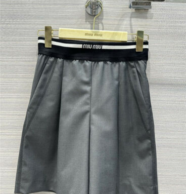 Miumiu counter explosive style cropped pants