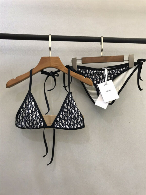dior two piece bikini swimsuit