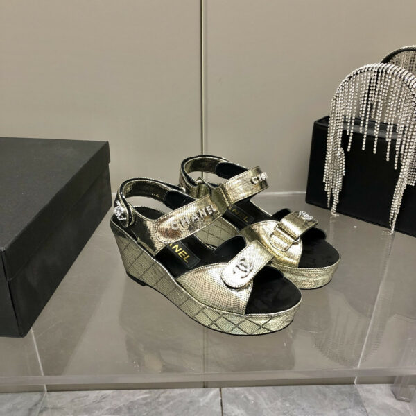 chanel hot holiday series sandals