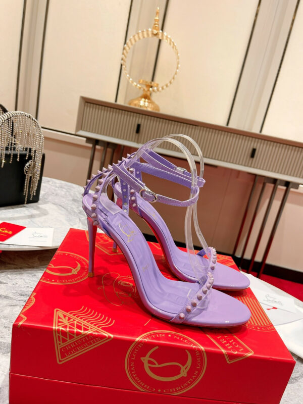 Christian Louboutin spiked strappy sandals