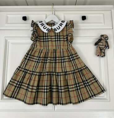 Burberry spring and summer new plaid dress