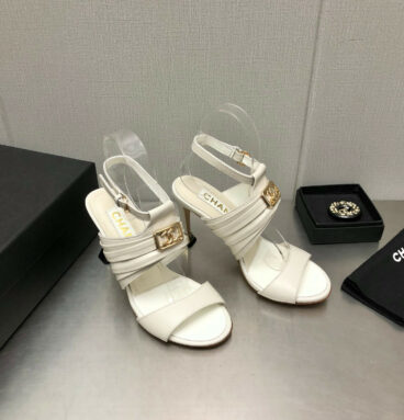 Chanel new high heel sandals