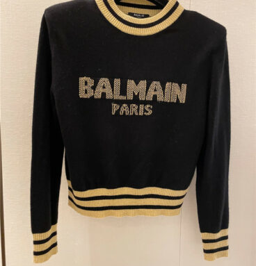 Balmain New Crew Neck Sweater