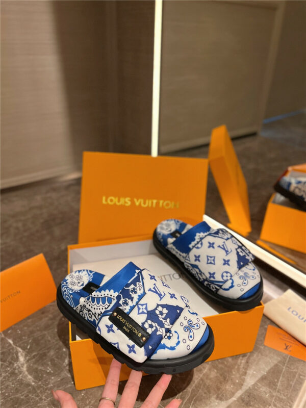 louis vuitton LV spring new presbyopic sandals and slippers