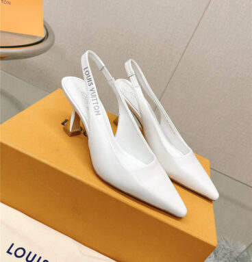 louis vuitton LV early spring new slingback high heels
