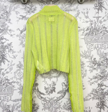fendi early spring new mohair sweater