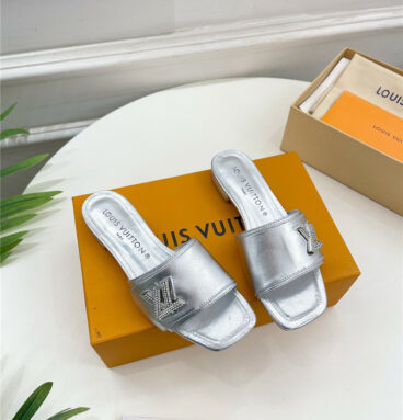 louis vuitton LV latest square toe slippers