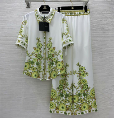 Dolce & Gabbana d&g floral print suit