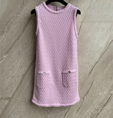chanel knitted dress
