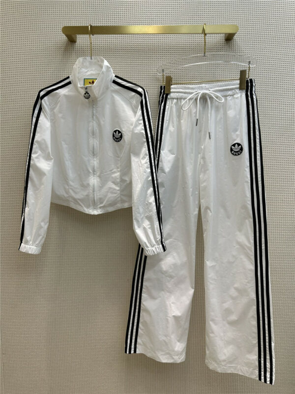 gucci clover joint cooperation series casual sports suit