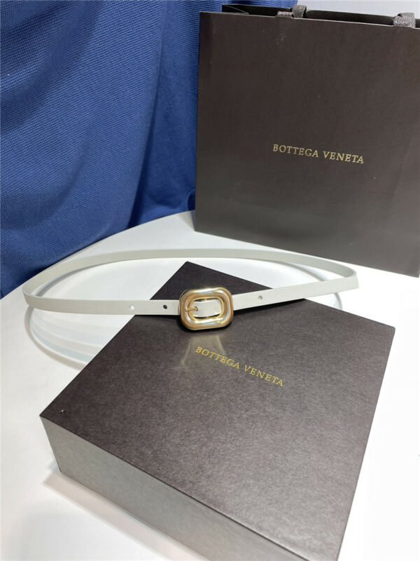 Bottega Veneta Chain Link leather belt