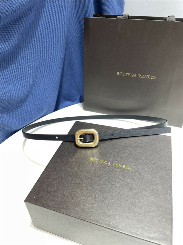 Bottega Veneta Chain Link leather belt