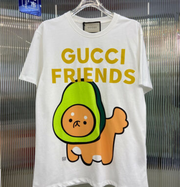 gucci avocado print T-shirt top