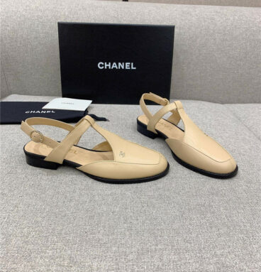 Chanel new Mary Jane back empty shoes