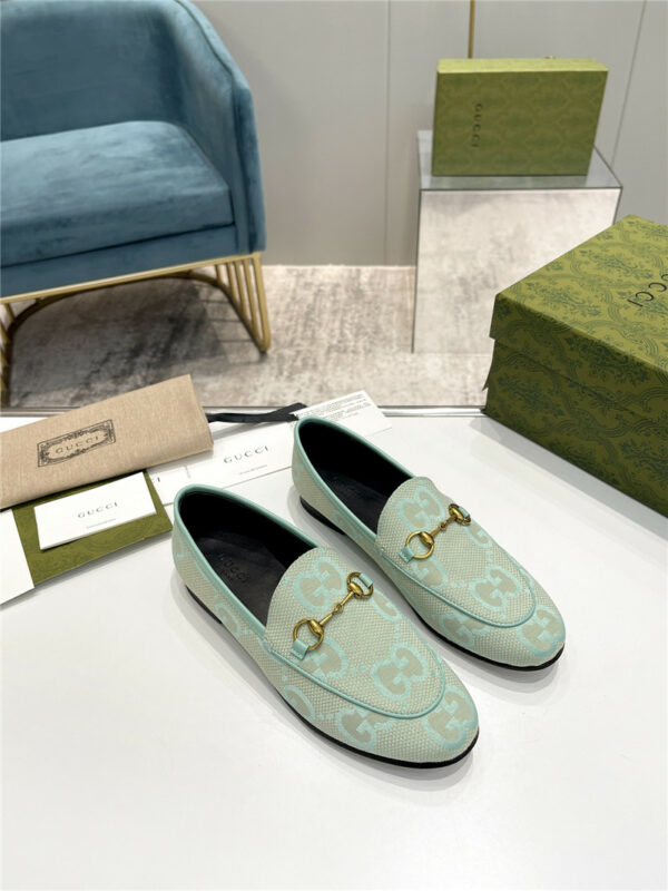 gucci latest color classic loafers