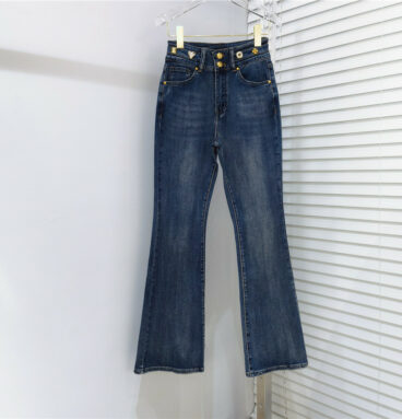 Chanel summer new slim fit slightly booted jeans
