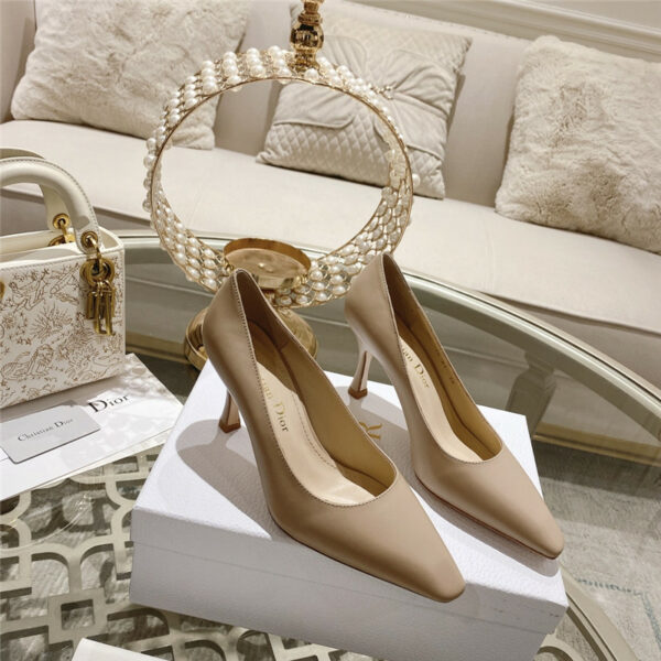 Dior spring and summer classic retro high heel shoes