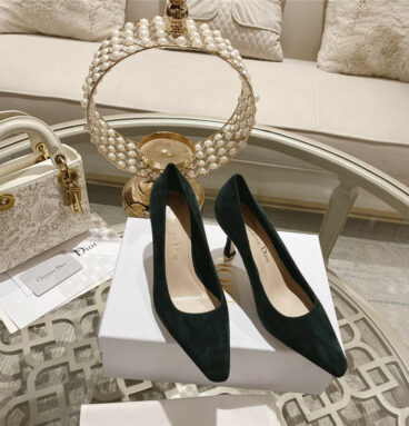 Dior spring and summer classic retro high heel shoes