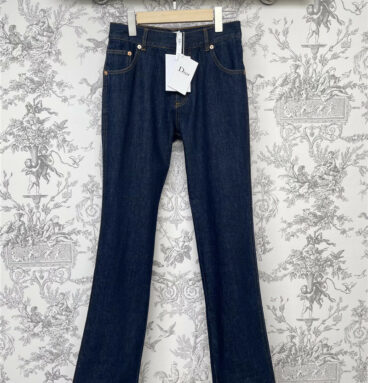 Dior spring and summer new low waist jeans