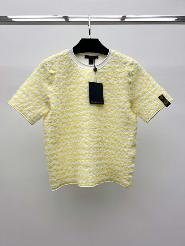 louis vuitton LV pleated short sleeves