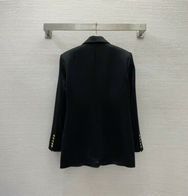 gucci simple two-button long-sleeved blazer