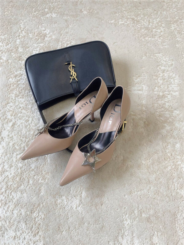dior medieval style series new high heels