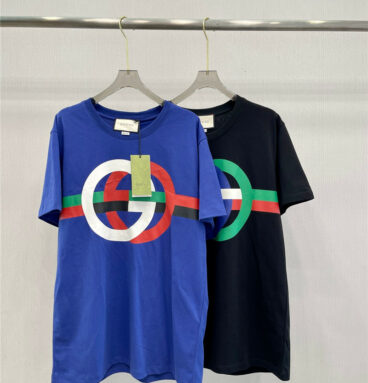 gucci printed double G T-shirt