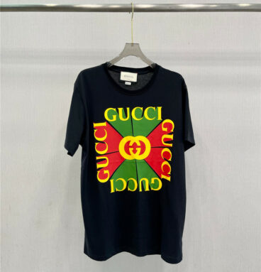 gucci printed logo T-shirt