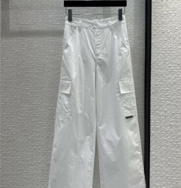alexander wang multi-pocket casual cargo pants