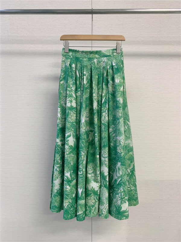 MaxMara early spring new print skirt